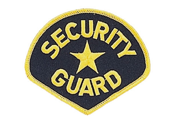1685 Rothco Security Guard Patch
