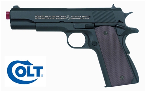Colt 1911 Full Metal Licensed Spring Airsoft Handgun