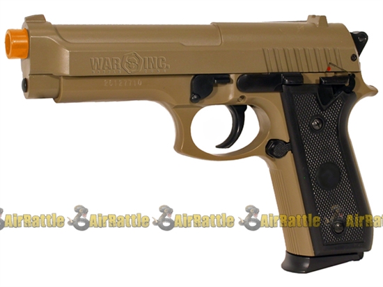 Desert TAN M92 Metal Spring Airsoft Pistol