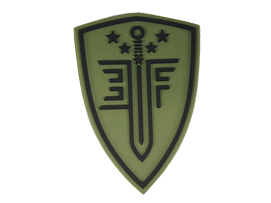2211157 Elite Force Shield PVC Patch Green