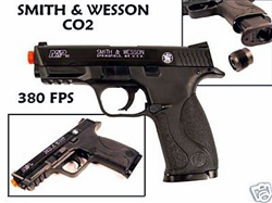 Smith & Wesson CO2 Powered M&P 40 Airsoft Pistol BB Gun 380 FPS S&W Guns