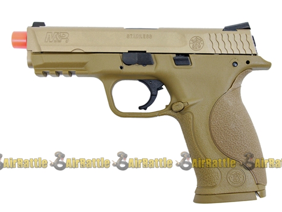 VFC Smith & Wesson M&P 9 Full Size Metal Airsoft GBB Pistol ( Tan )