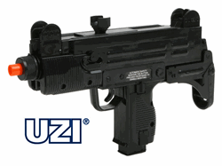 UZI Electric SMG Airsoft Full Auto Mini AEG Rifle Officially Licensed Gun