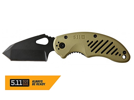 5.11 Tactical LDE Tanto Folder Knife Underbrush