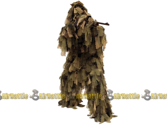 Red Rock Outdoor Gear 5-Piece Airsoft Ghillie Suit ( Backwoods )