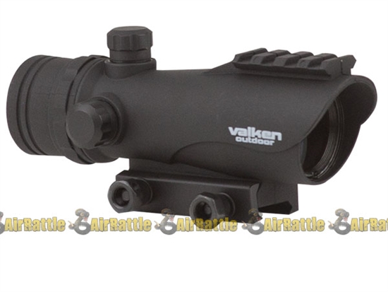 Valken Tactical Adjustable 30mm Illuminated Red Dot Airsoft Sight
