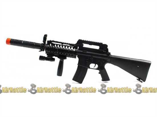 94457 Black Ops Tactical M16-A12 Spring Airsoft Gun