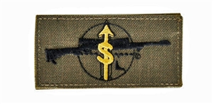 Lancer Tactical Sniper Patch with Velcro ( OD Green )