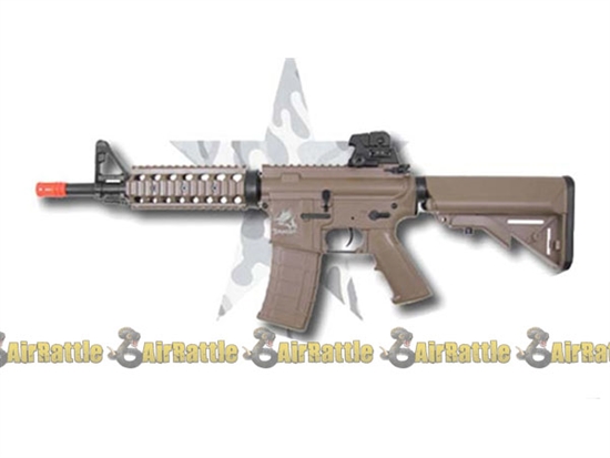 Desert Tan SRC Dragon M4A1 Carbine Airsoft AEG SR4 Series Gun Full Metal Gearbox Rifle
