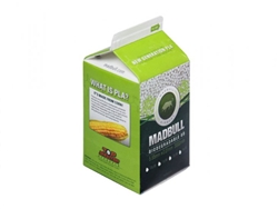MadBull .20g PLA Biodegradable (3000) Airsoft BBs In Milk Carton