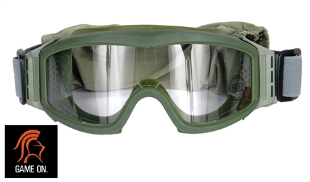 Lancer Tactical Padded Airsoft Eye Safety Goggles ( OD Green )