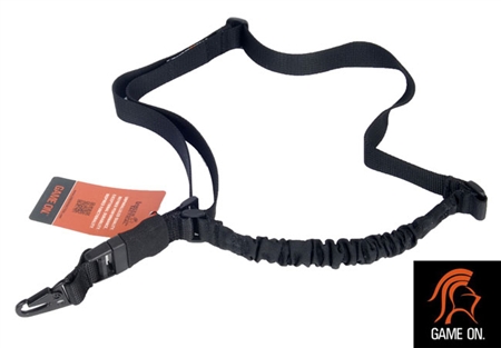 Lancer Tactical Quick Detach Bungee One Point Sling ( BLACK )