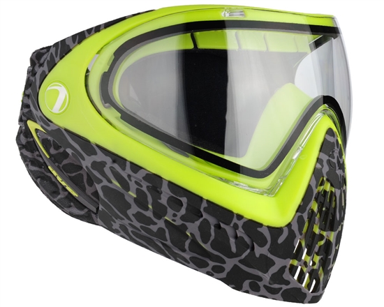 Dye Tactical i4 Thermal Full Face Mask Goggle System ( Skinned Lime )