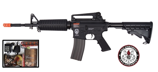G&G GR16 Combat Machine M16 Carbine Airsoft BlowBack AEG Gun ( Battery and Charger Package )