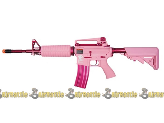 G&G FF16 Pink "Femme Fatale" M4 Carbine AEG Airsoft Gun Full Auto Rifle