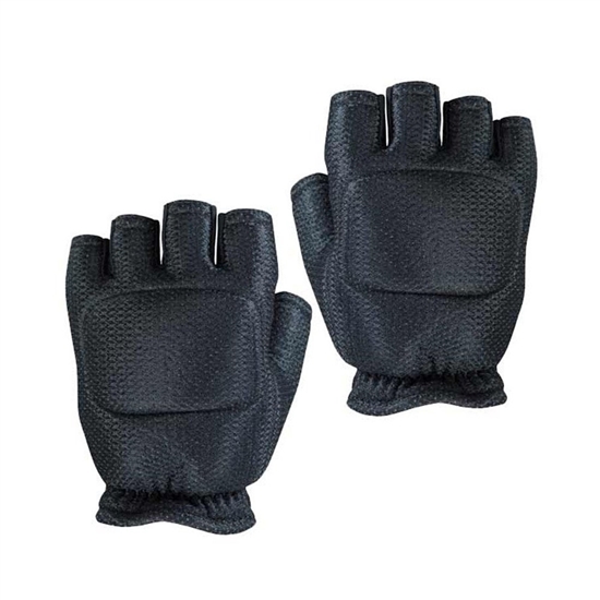 Empire Battle Tested Soft Back Fingerless Tactical Airsoft Gloves - Black