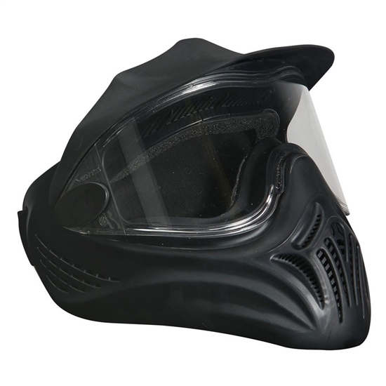 Empire Tactical Helix Full Face Airsoft Mask w/ Single Lens - Black