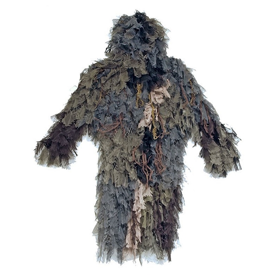 Tactical Airsoft Ghillie Suit - Woodland