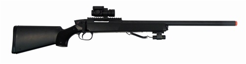 M50 Airsoft Pro Sniper Rifle Metal With Scope and Laser Package