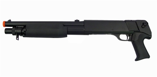 Double Eagle M56 M3 Multi-Shot Airsoft Pistol Grip Shotgun M56B Gun