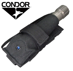 Condor Tactical MOLLE Flashlight Pouch ( BLACK )