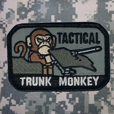 Mil-Spec Monkey Tactical Trunk Monkey Velcro Patch ( SWAT )
