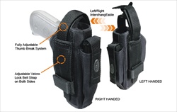 UTG Deluxe Ambidextrous Commando Belt Gun Holster By Leapers