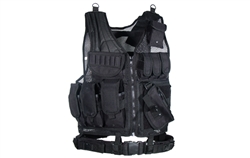 UTG Airsoft Tactical Scenario Vest Size Adjustable, Holster, Belt, Mag Pouches