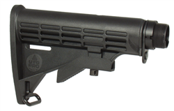 UTG PRO Made in USA 6-Position Mil-spec Stock Assembly - Black
