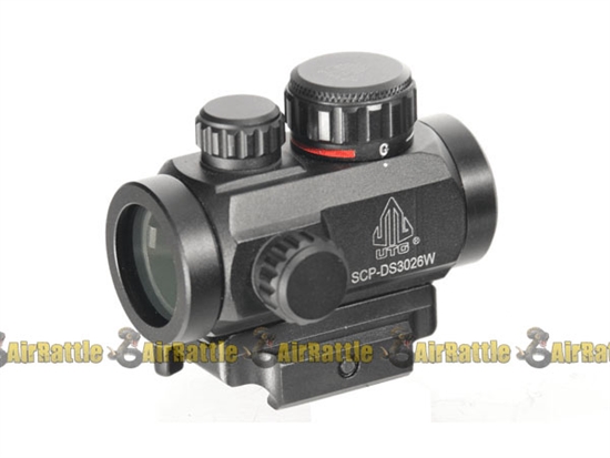 UTG 2.6" ITA Red/Green CQB Micro Dot Sight With Integral QD Mount For Rifles / Pistols / Shotguns