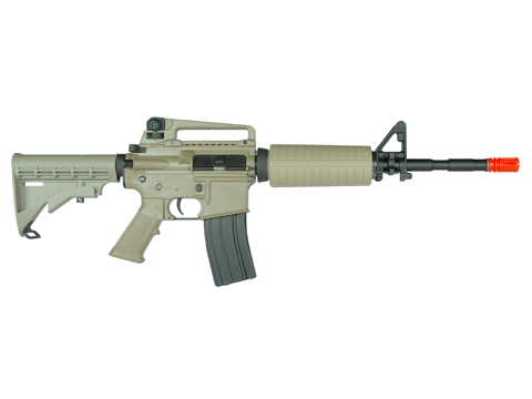 Desert Tan TSD M16 M4A1 Airsoft AEG Rifle Made By SRC Guns Electric Metal Gearbox Gun