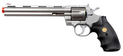 UHC 8" Silver Six Shooter Spring Airsoft Revolver Hand Guns Pistol 941s