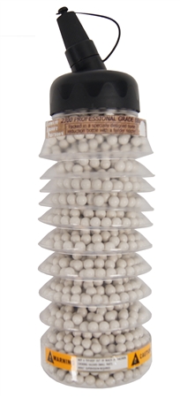 Biodegradable UAP .25g Best Airsoft BBs ( 2,300 ) Ultra Seamless Super Slick Rounds - FREE No Rattle Bottle