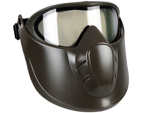 Valken Tactical Thermal VSM Goggles with Face Shield - Olive/Clear