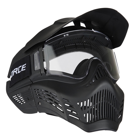 V-Force Tactical X-Armor Airsoft Mask w/ Single Lens - Black
