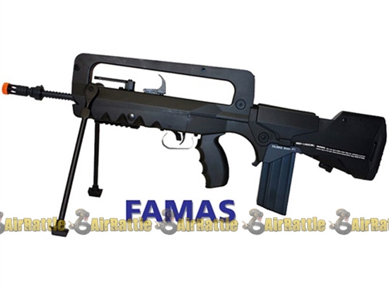 FAMAS Foreign Legion AEG Airsoft Gun Full Metal  - Officially Licensed