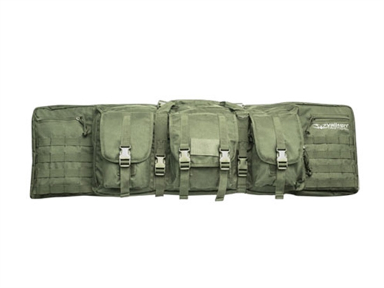 Valken 42" Deluxe MOLLE Double Padded Rifle Case (OD Green)