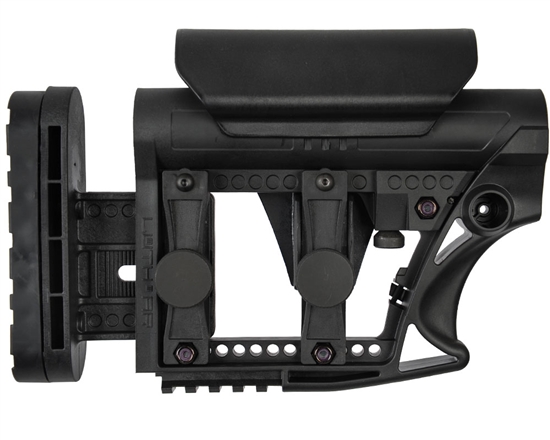 Luth-AR MBA-3 Tactical Rifle Buttstock - Black