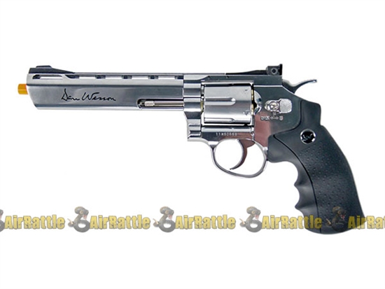 Full Metal Dan Wesson 6" CO2 Revolver Fully Licensed ( Chrome )