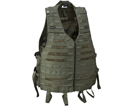 Empire Battle Tested Merc Tactical Airsoft Vest - Olive