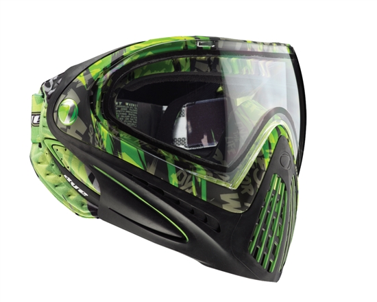 Dye Tactical i4 Thermal Full Face Mask Goggle System ( Lime Tiger)