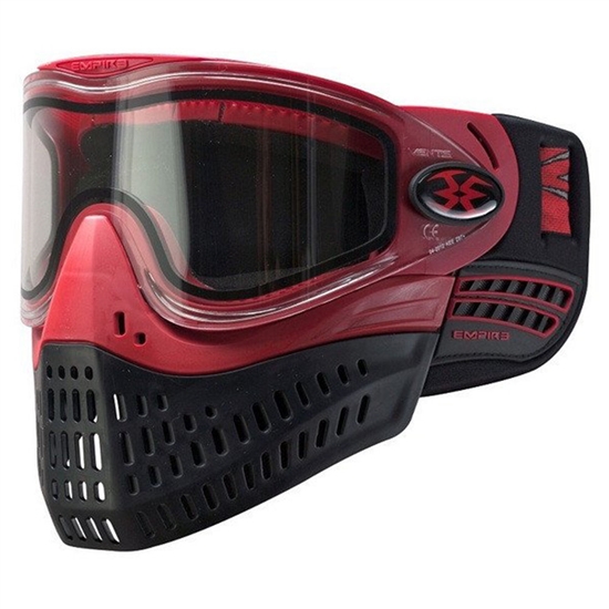 Empire Tactical E-Flex Full Face Airsoft Mask - Red