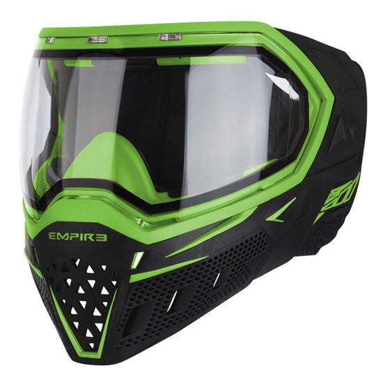 Empire Tactical EVS Full Face Airsoft Mask - Black/Lime
