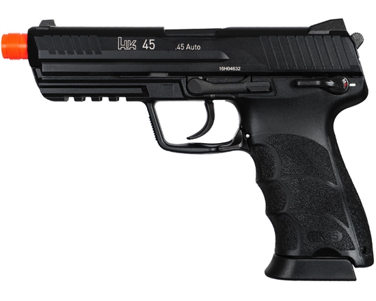 H&K HK45 Gas Airsoft Pistol Blowback Hand Gun - Black