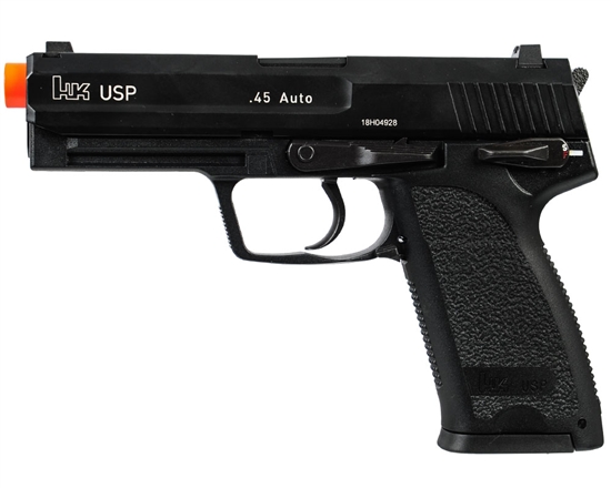 H&K USP Competition Gas Airsoft Pistol Blowback Hand Gun - Black