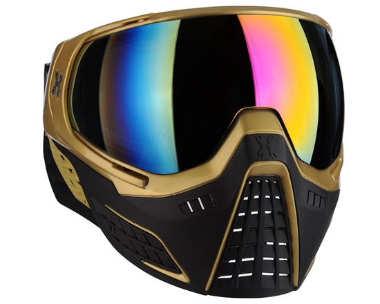 HK Army Tactical KLR Full Face Airsoft Mask - Metallic Gold