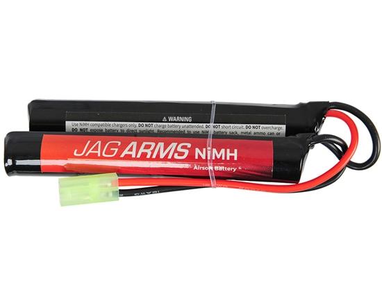 JAG Arms Nunchuck Style Airsoft Battery - 9.6v 1600mAh NiMH