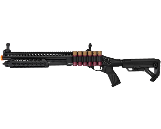 Jag Arms Gas Airsoft Scattergun SPX2 Shotgun - Black