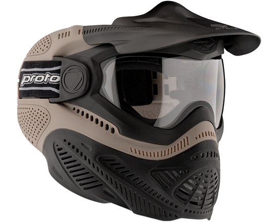 Proto Tactical Switch FS Full Face Thermal Airsoft Mask - Tan