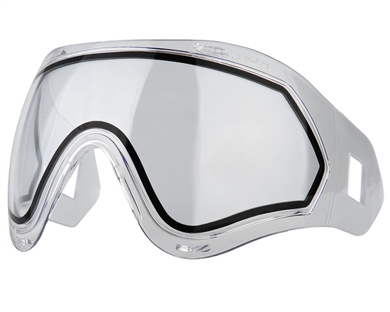 Valken Dual Pane Anti-Fog Ballistic Rated Thermal Lens For Identity/Profit Masks (Clear)